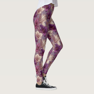 Legging Yoga de Flor de Amarilis Acessórios Femininos