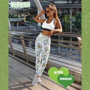Legging Yoga de Sensibilização para a Faixa Verde da Doenç
