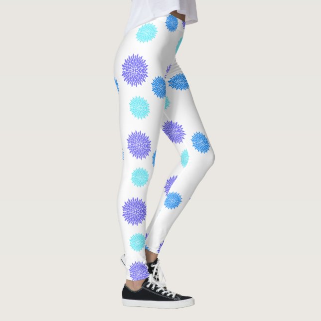 Legging Yoga - Flores Coloridas (Direita)