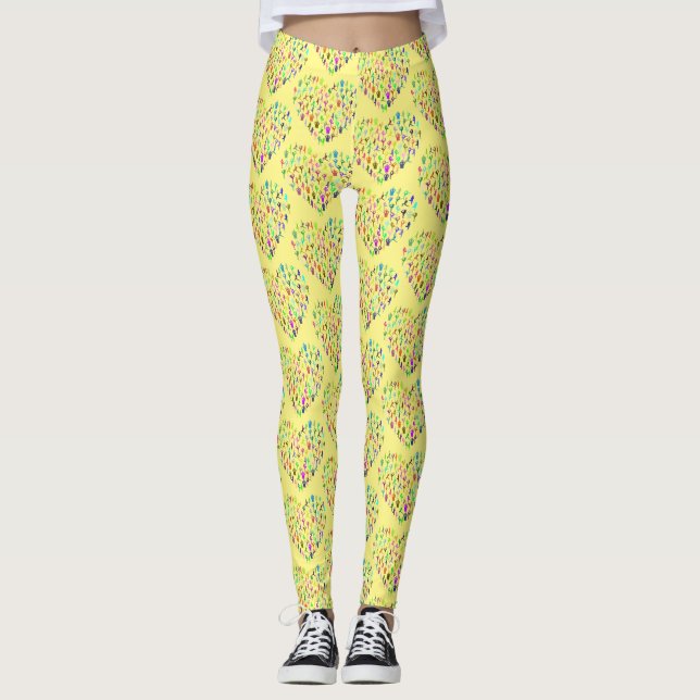 Legging Yoga Poses Heart Thunder_Cove (Frente)