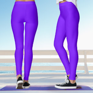 Legging Yoga violeta púrpura