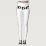 Legging YourWebSite.com<br><div class="desc">"YourWebSite.com" Substitua o endereço .com pelo seu endereço Web. Adicionar qualquer outro slogan ou texto.</div>