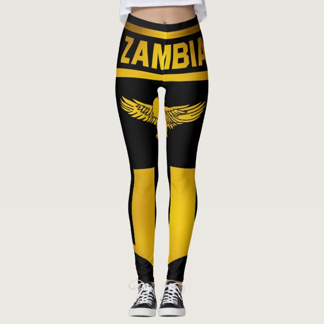 Legging Zâmbia Emblem (Frente)