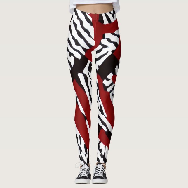 Legging Zebra Stripes (Frente)