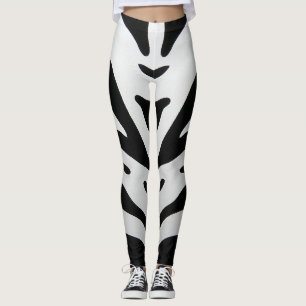 LEGGING ZEBRA STRIPES ABSTRATO