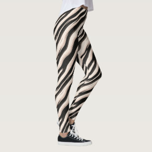 Legging Zebra tira textura perfeita + suas ideias
