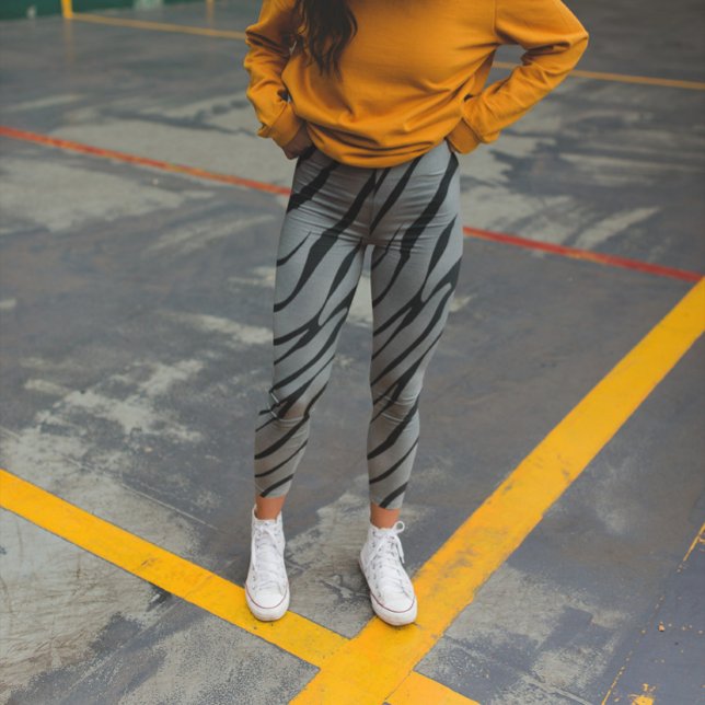 Legging Zebra Wild Animal Pattern (Criador carregado)