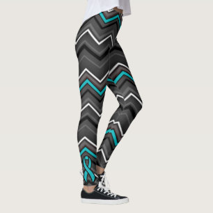 Legging Zig Teal com Fita...TN