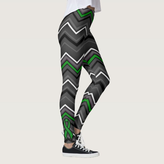 Legging Zig Verde com Friso...C Diferença (Direita)