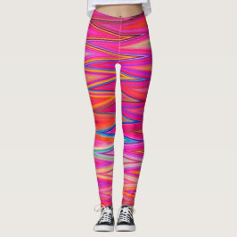 Legging Zigue-Zague Rosa
