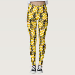 Legging Zigzags de abacaxi