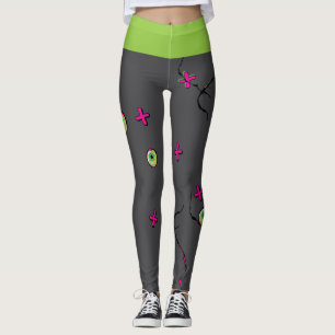 Legging Zombie engraçado! Zombie XOXO