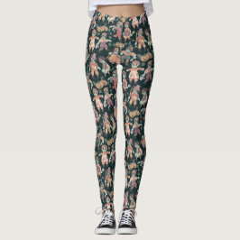 Legging Zumbis de Boneca de Trapo Halloween