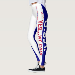 Leggings 250 anos das Américas SIM, NÓS CONSEGUIMO