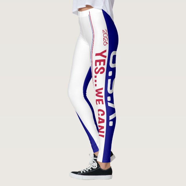 Leggings 250 anos das Américas SIM, NÓS CONSEGUIMO (Esquerda)