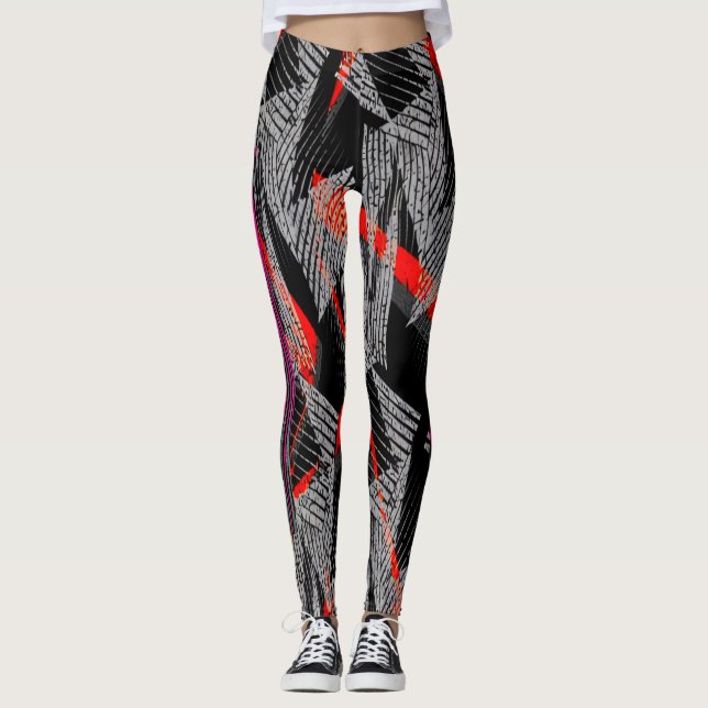 leggings abstract | modern sporty style (Frente)