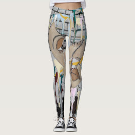 Leggings Abstratas