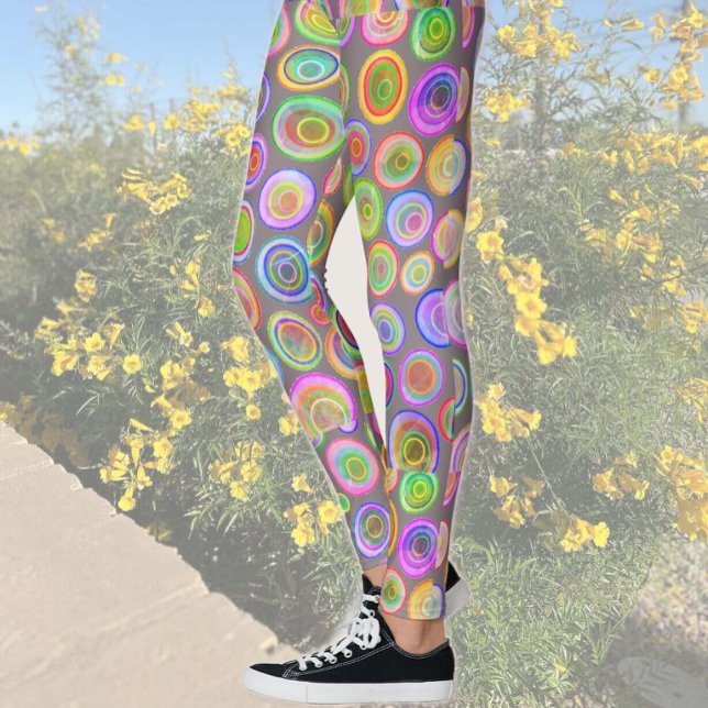 Leggings Abstratas Coloridas (Criador carregado)