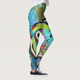 Leggings Abstrato Art