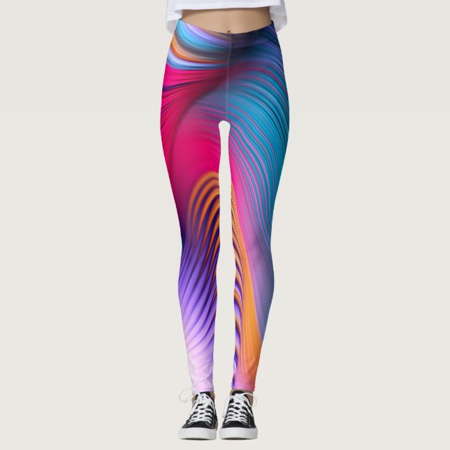 Leggings - Abstrato Art (Frente)