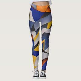Leggings Abstrato de arte lindas