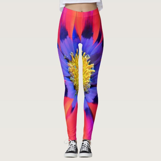 Leggings ABSTRATO FLORA (Frente)