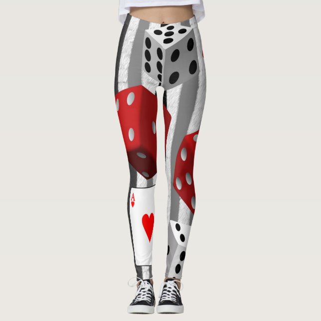 Leggings Ace Cards Longos (Frente)