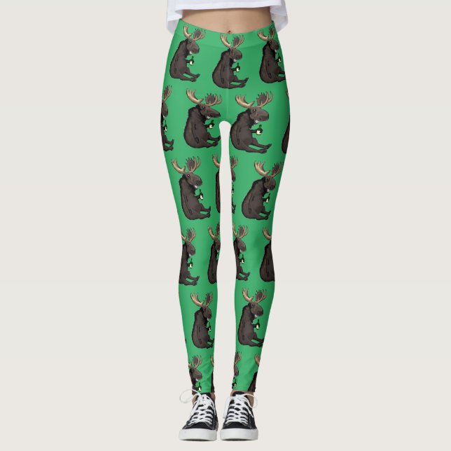 Leggings Alce Bêbado (Frente)
