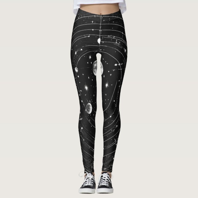 Leggings All-Over-Impressão (Frente)
