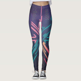 Leggings All-Over-Impressão