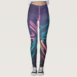 Leggings All-Over-Impressão