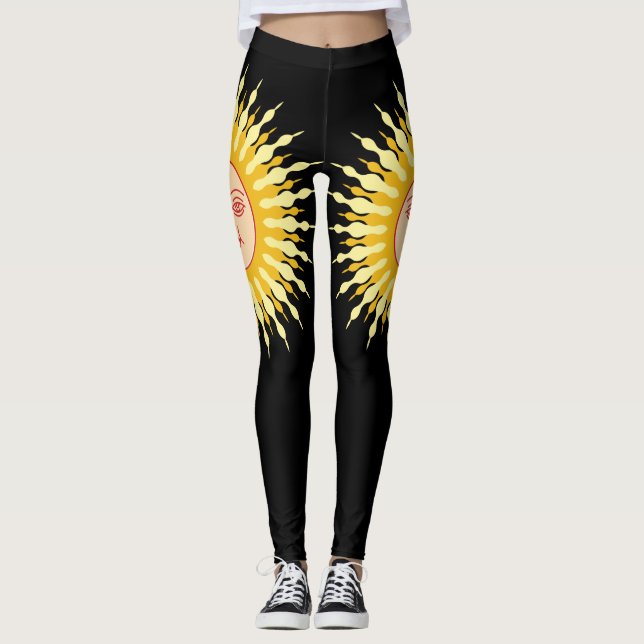 Leggings All-Over-Impressão (Frente)