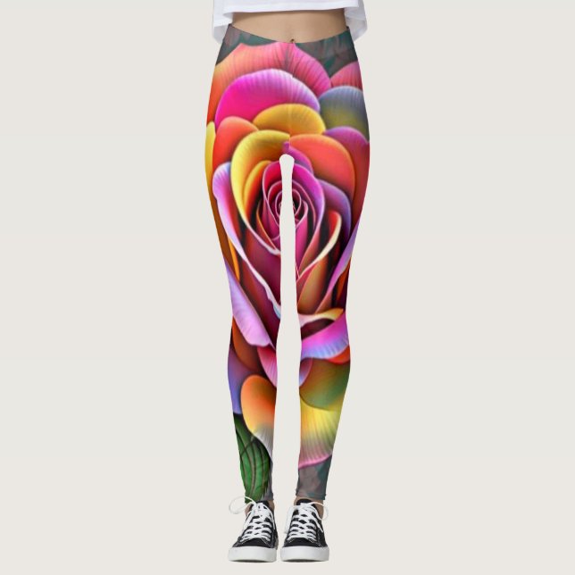 Leggings All-Over-Impressão (Frente)