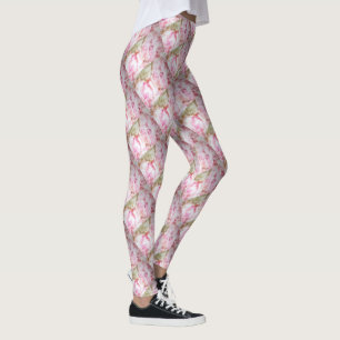 Leggings All-Over-Impressão da Peony Bliss