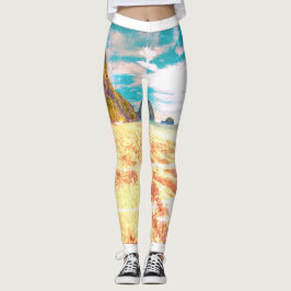 Leggings All-Over-Impressão, femininas