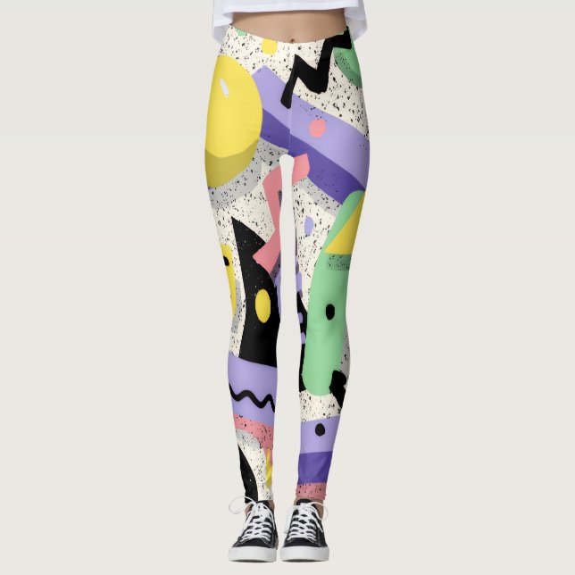 Leggings All-Over-Impressão, femininas (Frente)