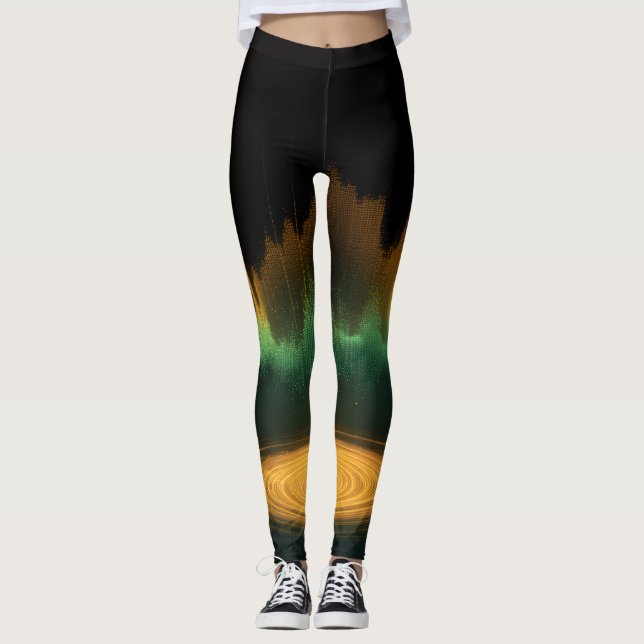 Leggings All-Over-Impressão, femininas (Frente)