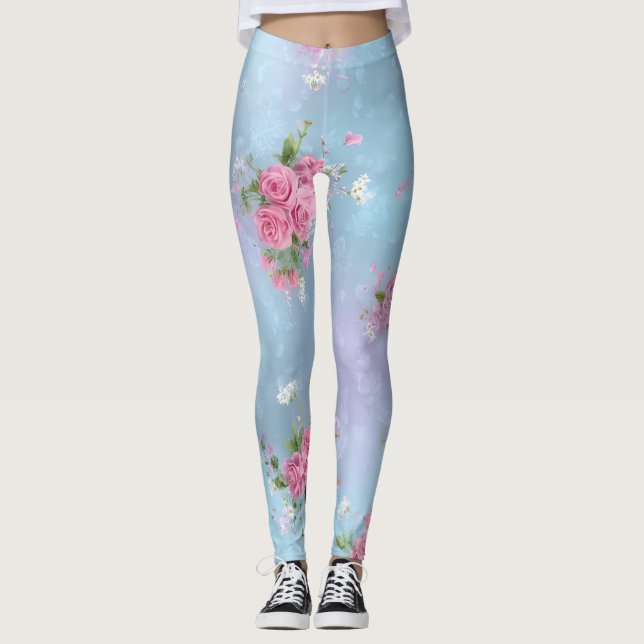 Leggings All-Over-Impressão, femininas (Frente)