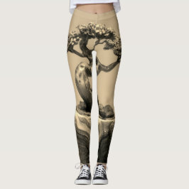Leggings All-Over-Impressão, femininas