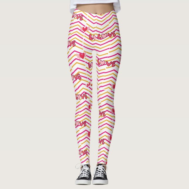 leggings amorosas para mulheres (Frente)