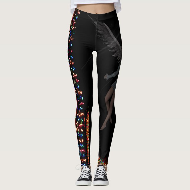 Leggings Anjos de Natal (Frente)