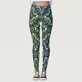 Leggings Arco-íris de Renda e Corações