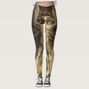 Leggings artísticas "Dragão Vermelho"