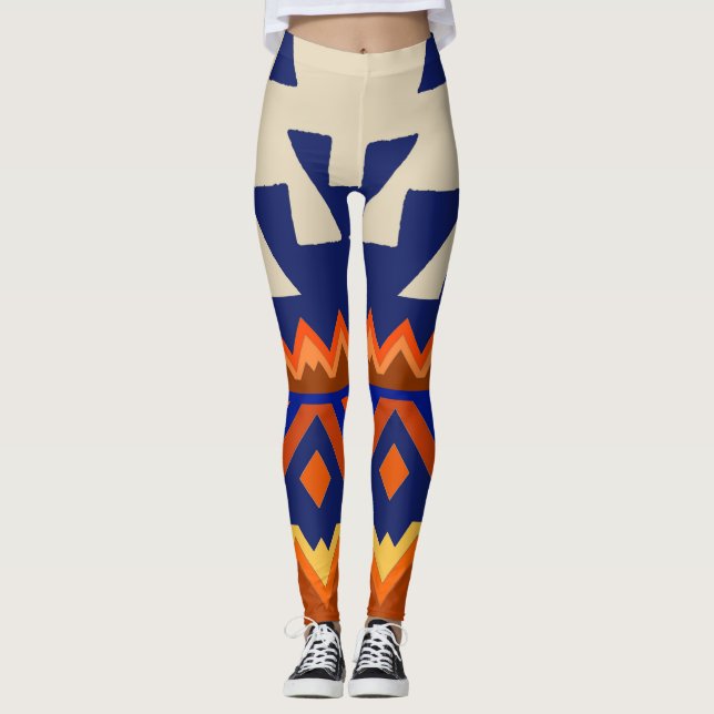 Leggings asteca (Frente)