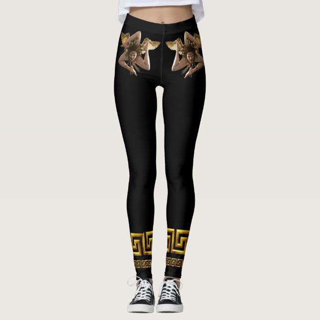 Leggings Atléticos Sicilian Medusa (Frente)