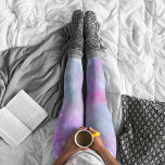 Leggings azuis cor-de-rosa magicas do Unicorn<br><div class="desc">Leggings azuis cor-de-rosa magicas do Unicorn | Cor de gradiente rosa azul eslegante.</div>