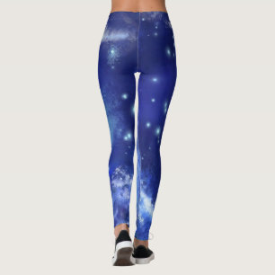 Leggings Azuis De Baleias Assassinas Na Noite De L