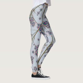 Leggings azuis do céu