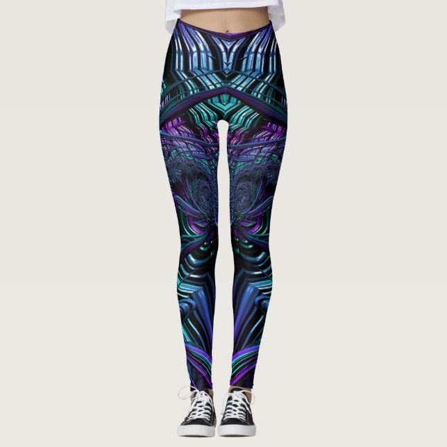 Leggings ~azul roxo ~ Original (Frente)