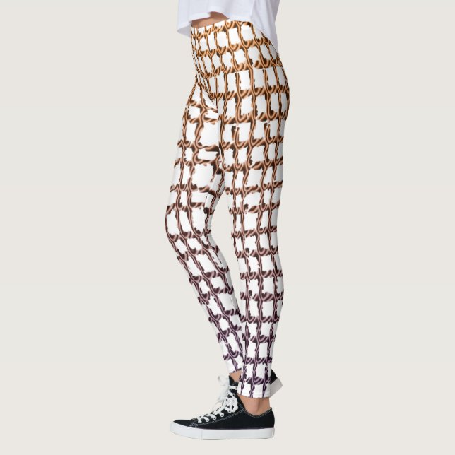 Leggings Bege de Rede (Esquerda)
